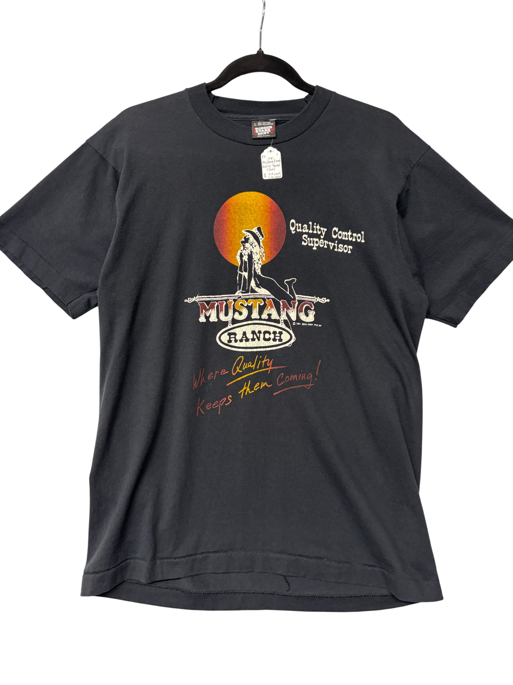 Vintage 1981 Mustang Ranch T-Shirt